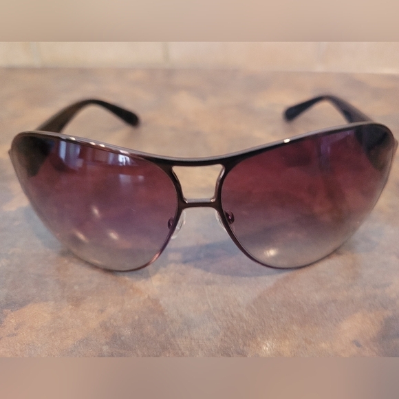 MARC BY MARC JACOBS Aviator Q4G, Brown Gradient Lenses, Case Included - Picture 7 of 16